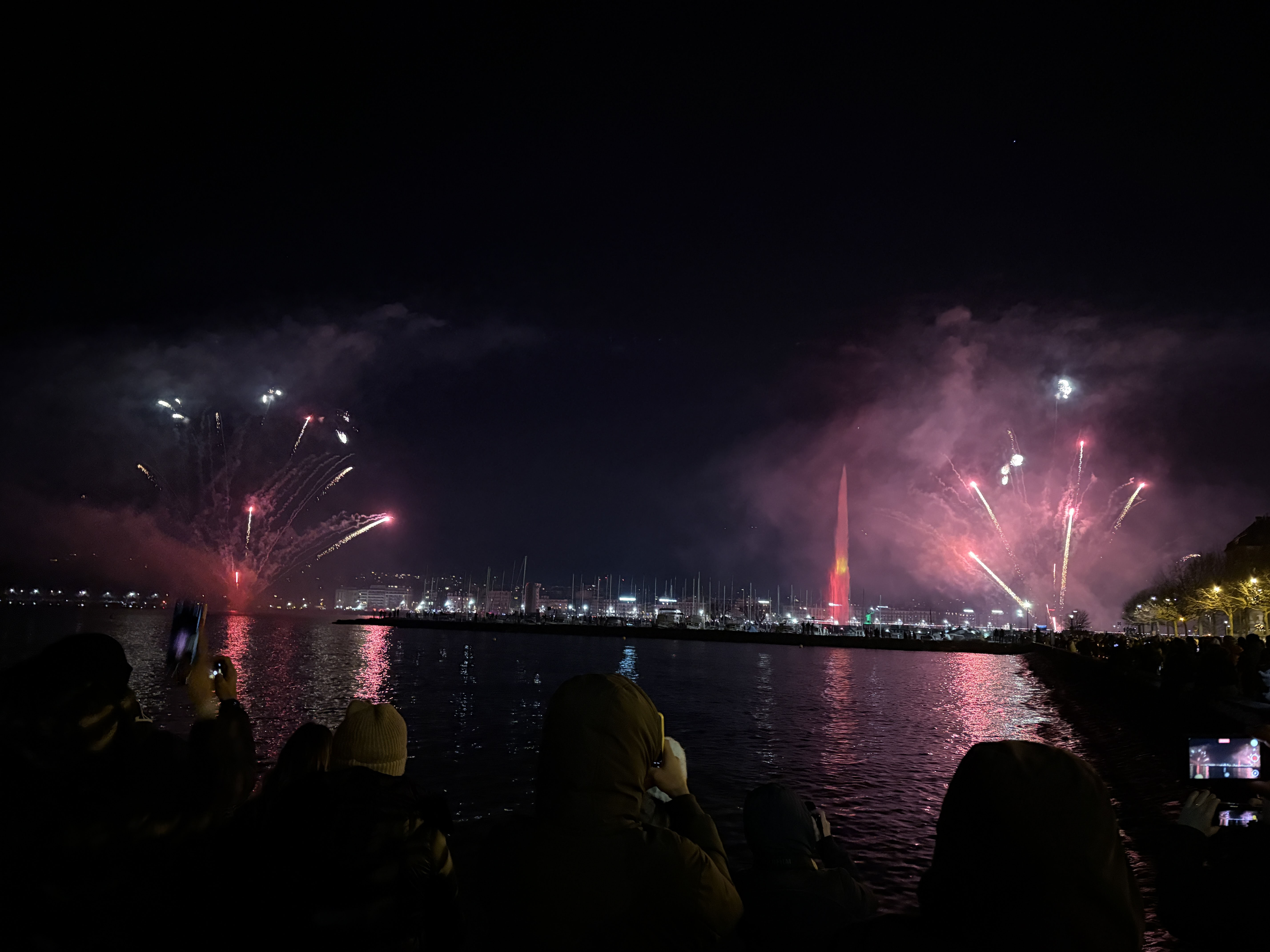 Geneva new years eve fireworks