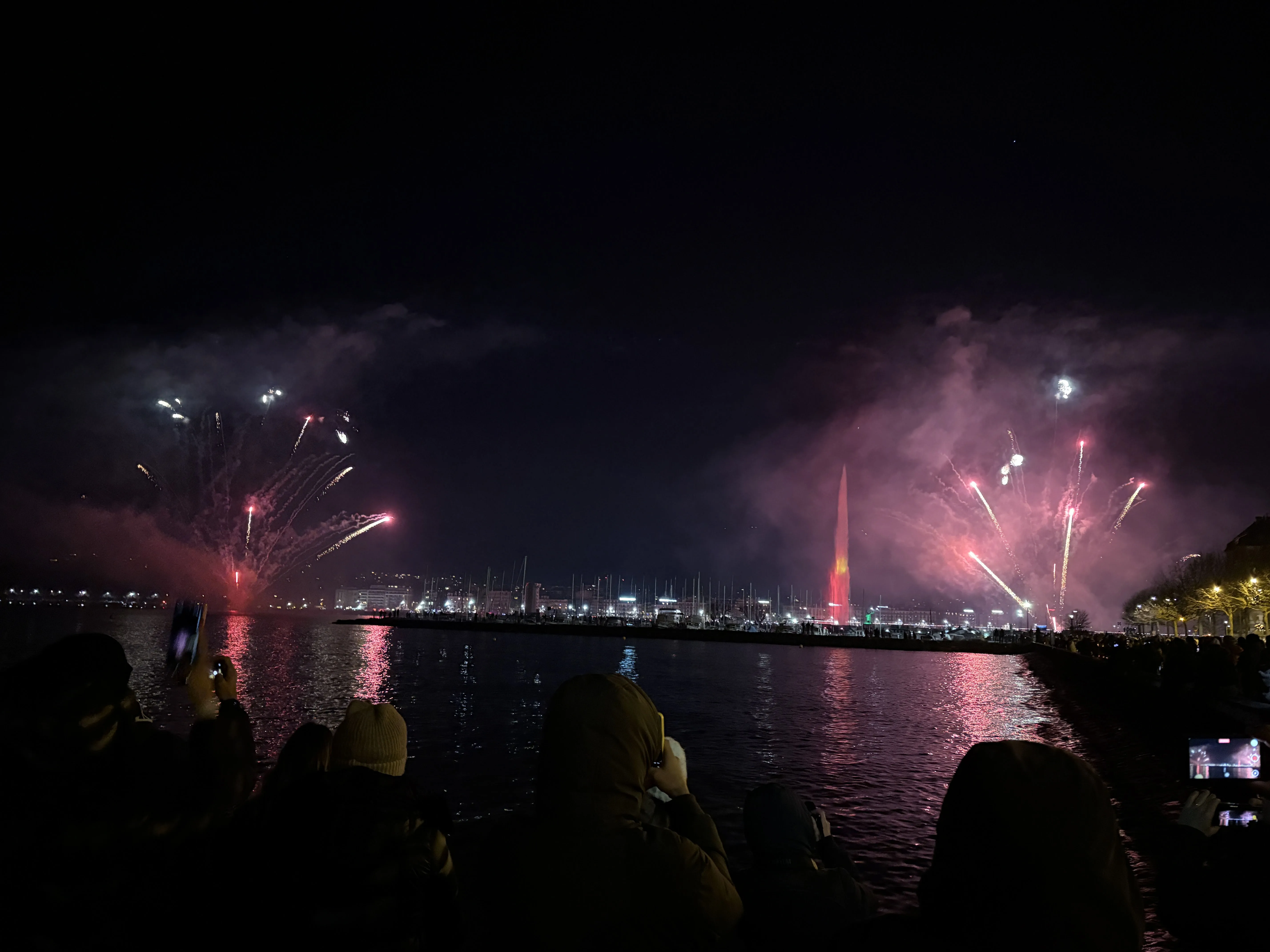 Geneva new years eve fireworks