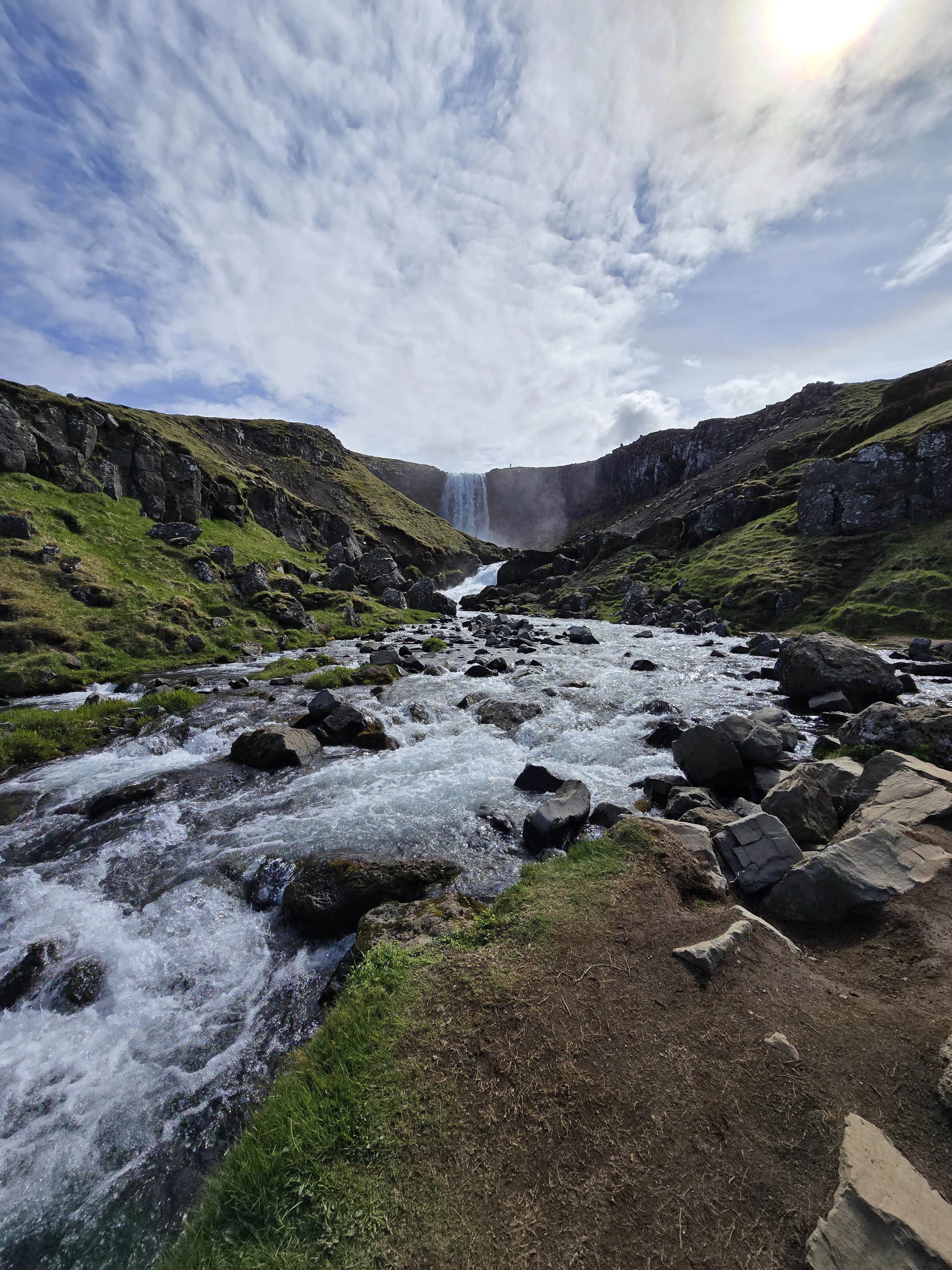 Snæfellsnes waterfall