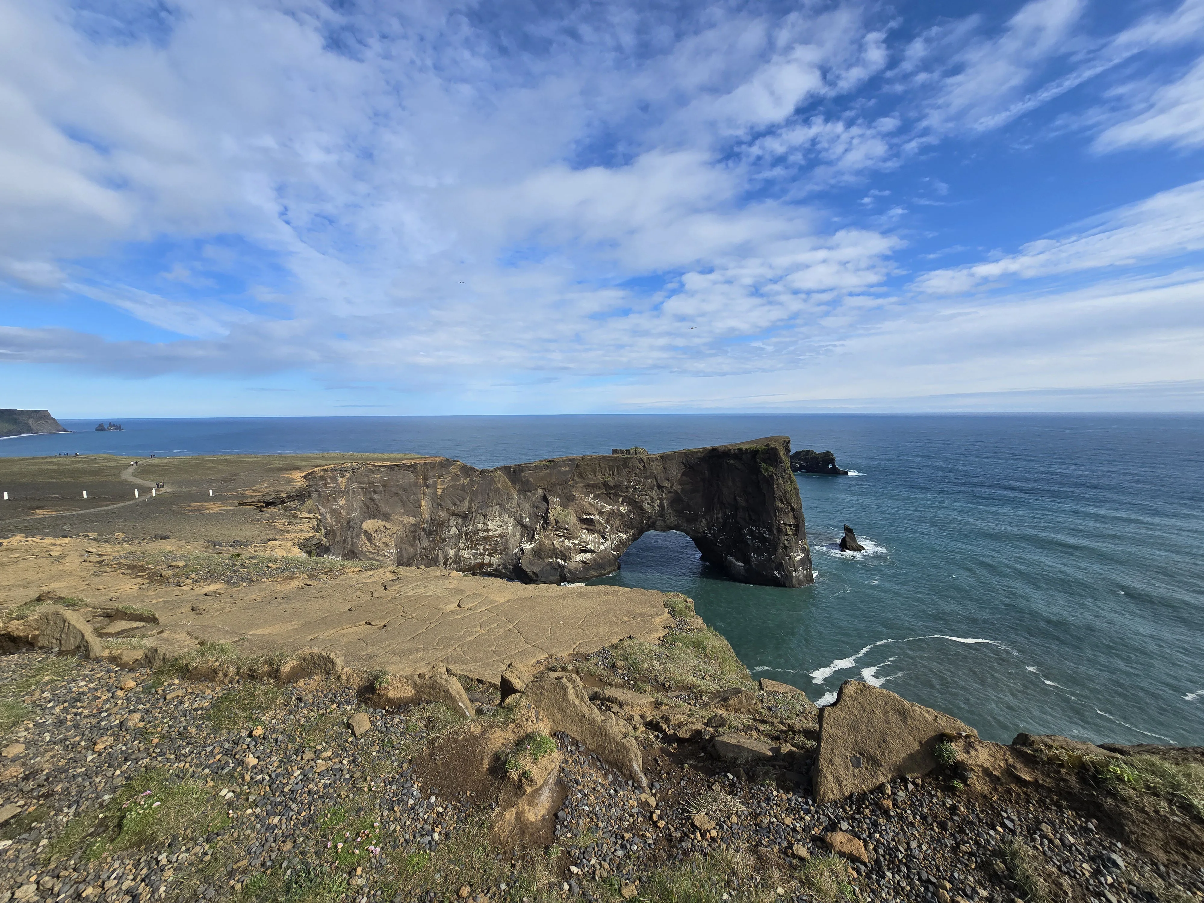 dyrholaey sea arch