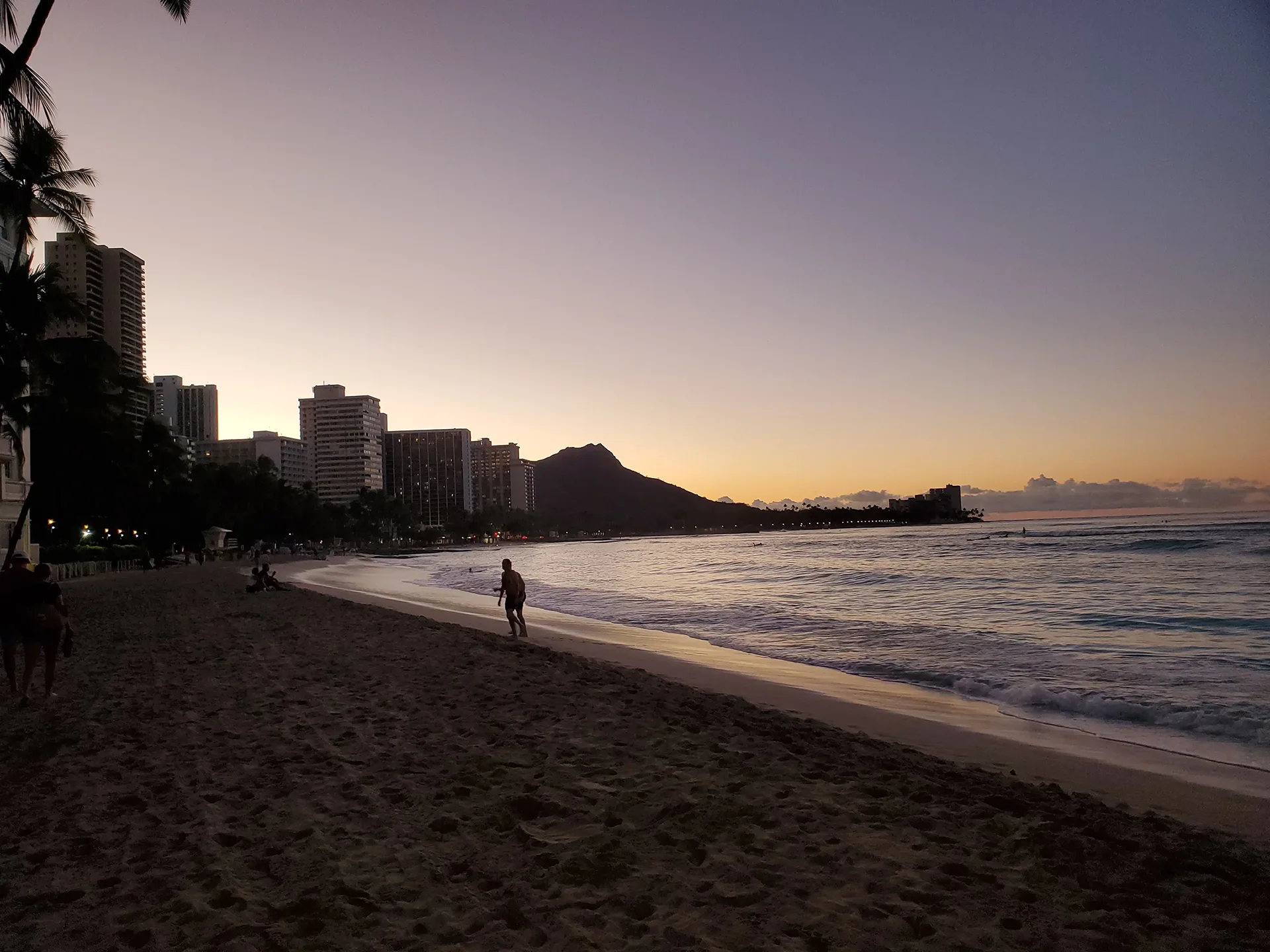 Waikiki Beach from the Moana Surfrider