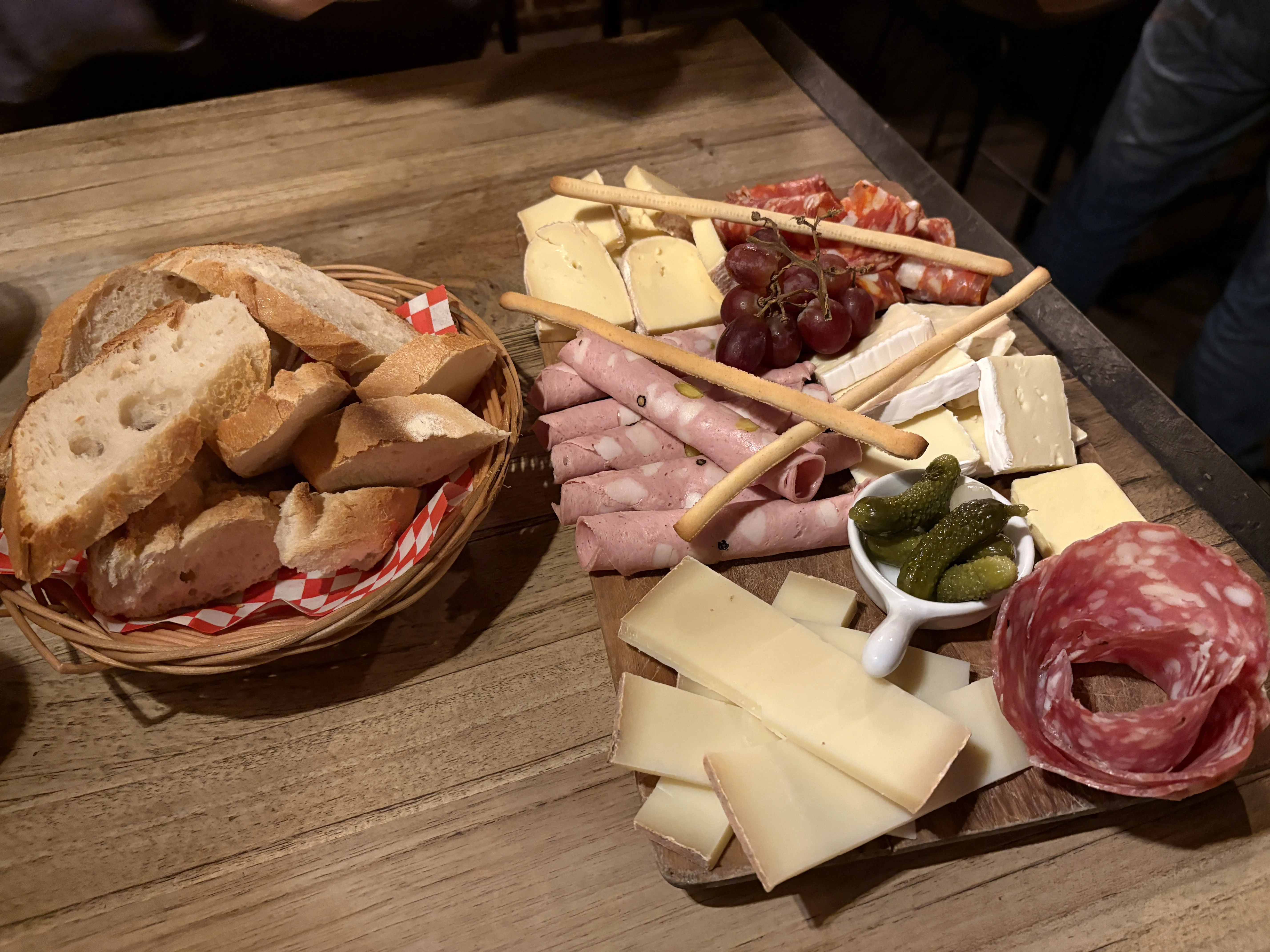 charcuterie board