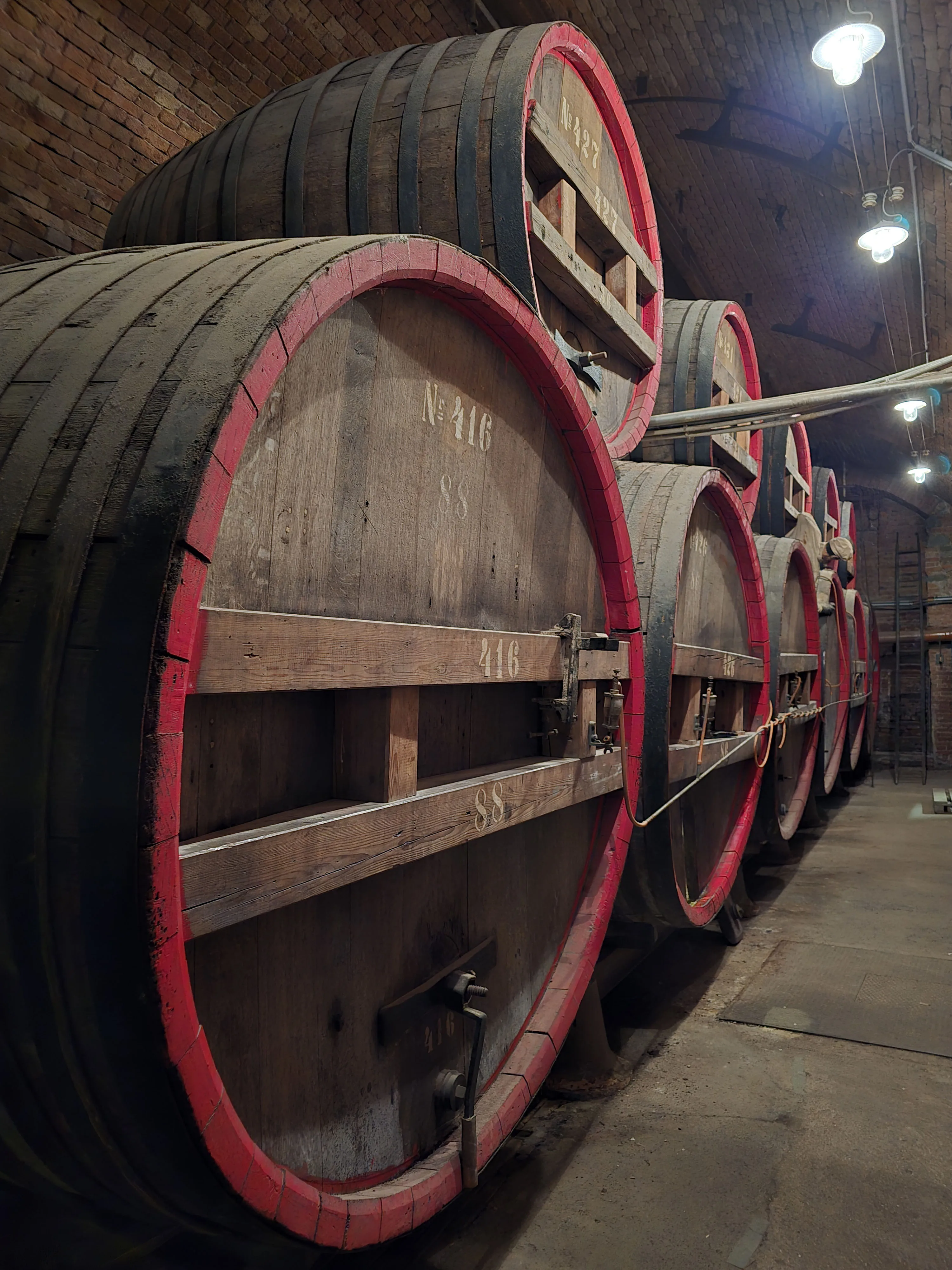 Ottakringer Brewery Barrels