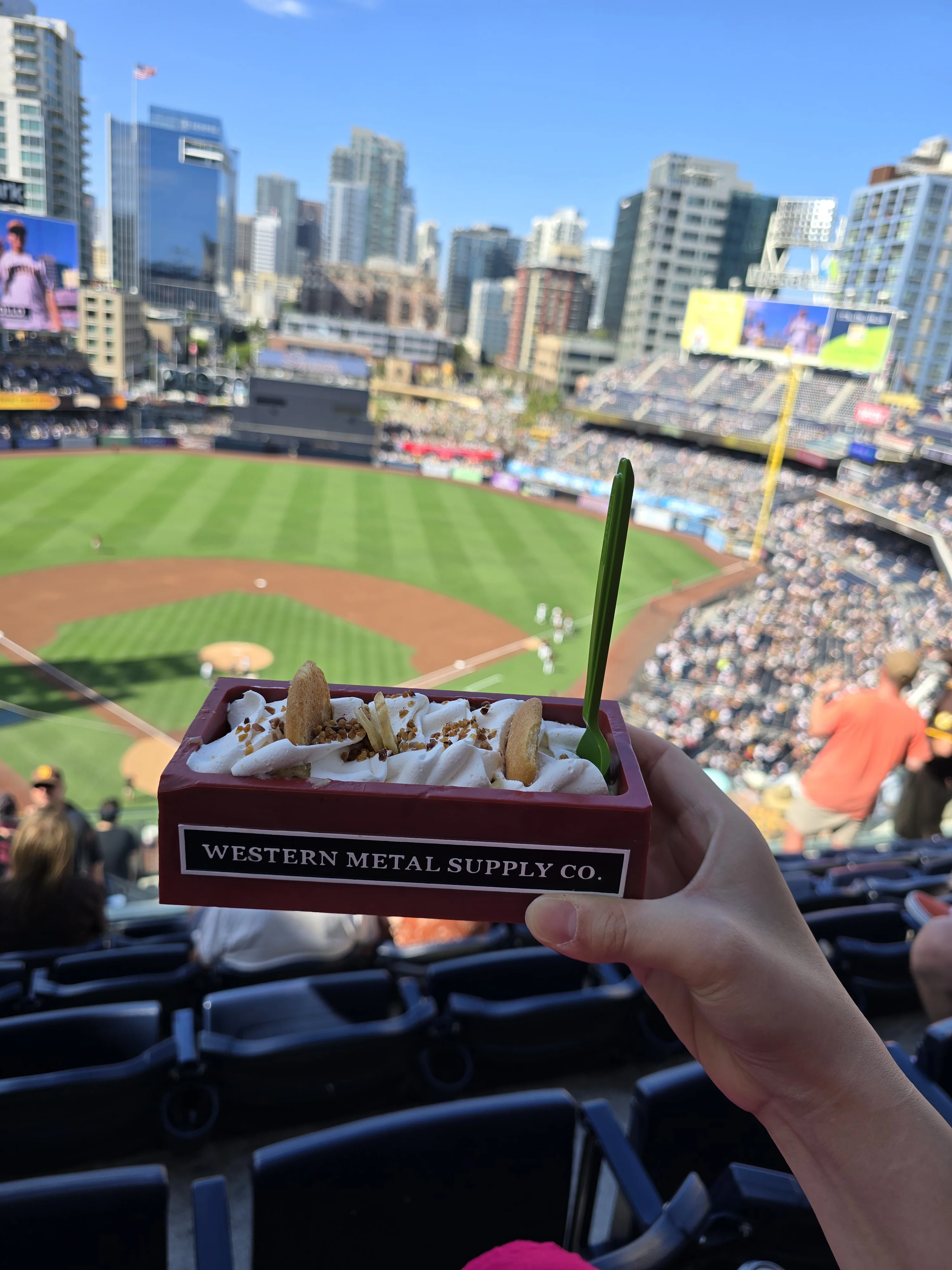 Banana Pudding at Petco Park