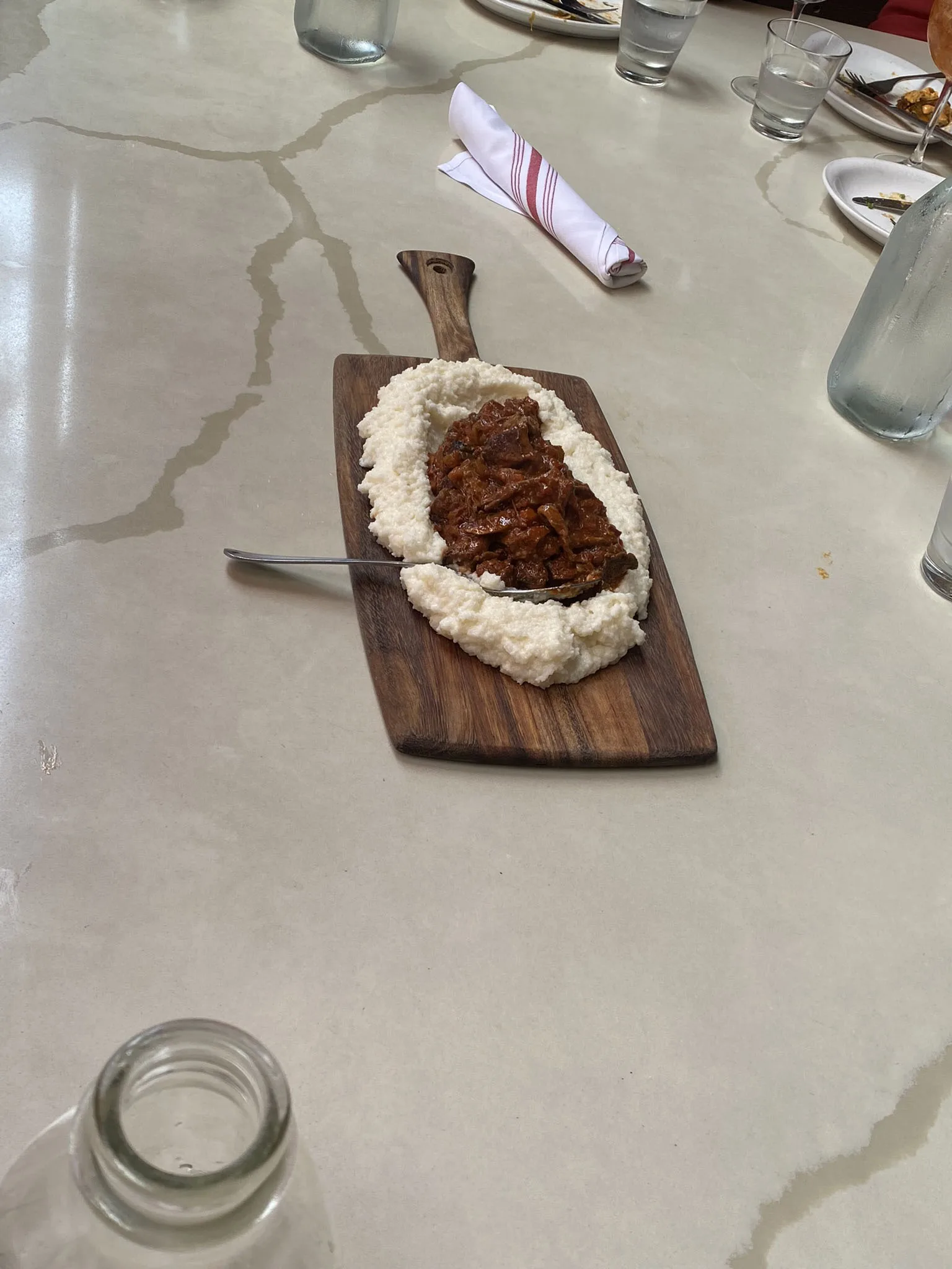 ragu polenta